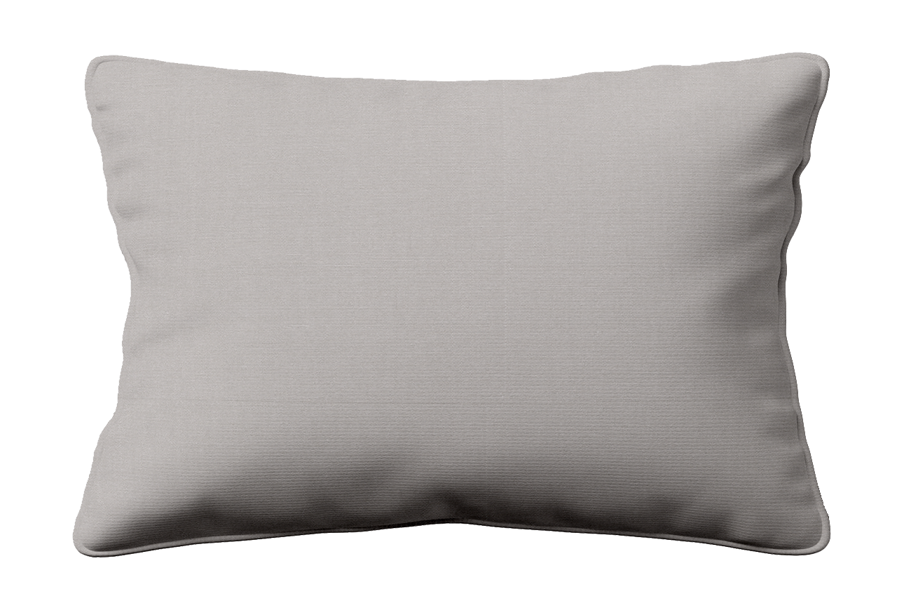 Deauve Silver Grey Sunbrella Outdoor Cushion