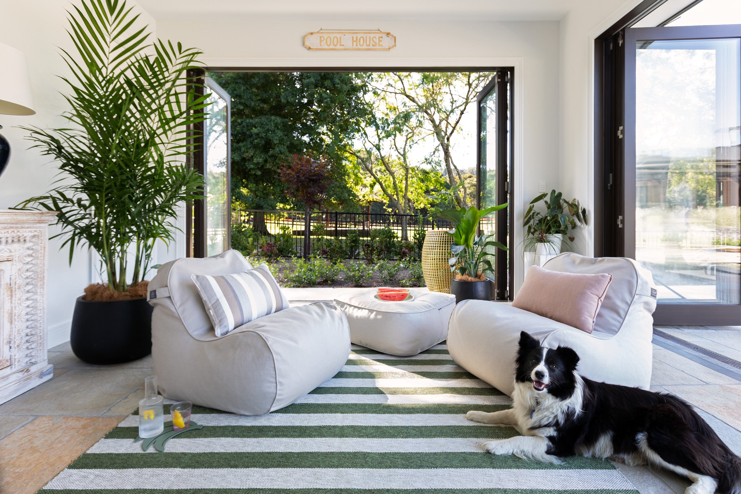 Marine Bean Chair Luxe